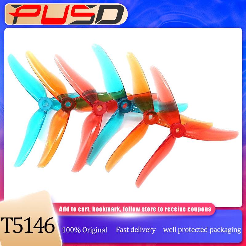 Drone Racing Frame - 2쌍의 T-모터 T5146 5146 5인치 3블레이드