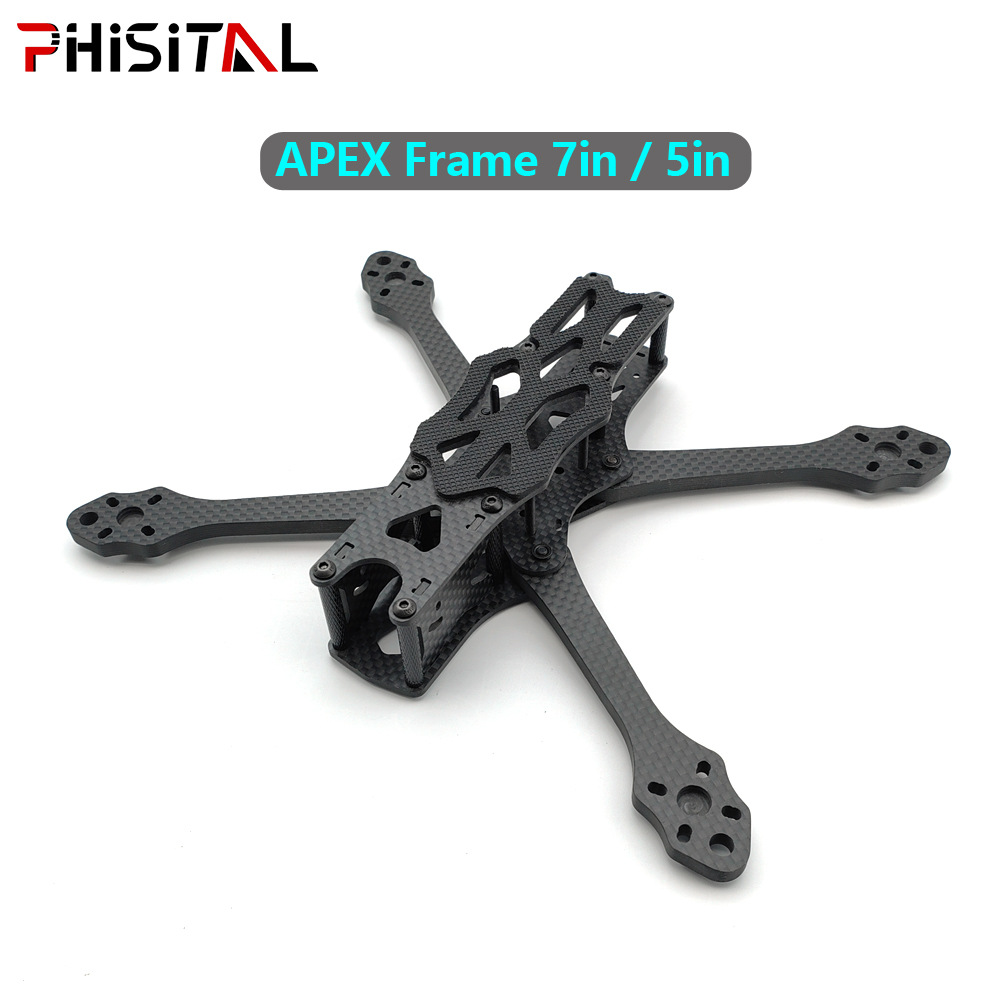 Drone Racing Vtx - APEX 프레임 7인치/6인치/5인치 카본 파이버 쿼드콥터