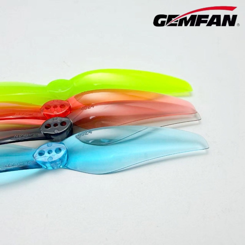 Drone Racing Motor - 4쌍의 Gemfan 허리케인 4024 2 블레이드