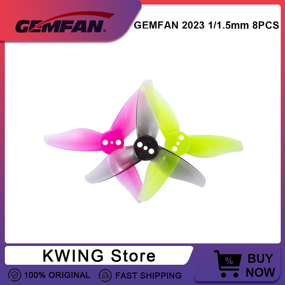 Drone Racing Gate - 8PCS 젬팬 허리케인 2023 2X2.3X3 3-블레이드