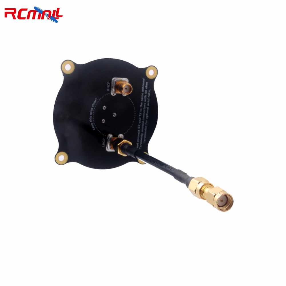 Drone Racing Antenna - 5.8GHz 9.4dBi 트리플 피드 패치 안테나