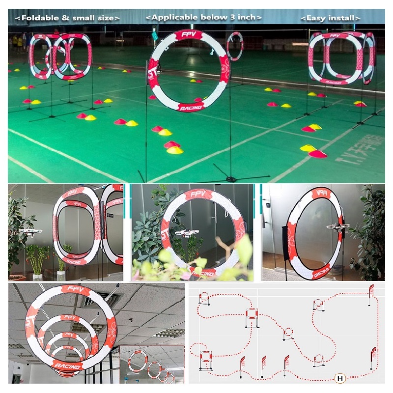 Drone Racing Flag - 3인치 소형 Whoop 레이서 RC 쿼드콥터