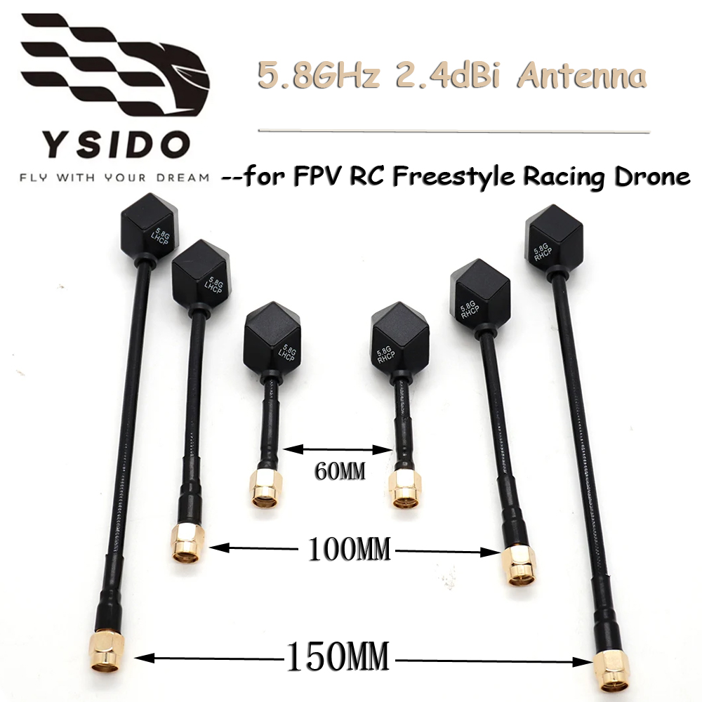 Drone Racing Antenna - 5.8Ghz 경량 안테나 SMA RPSMA LHCP/RHCP