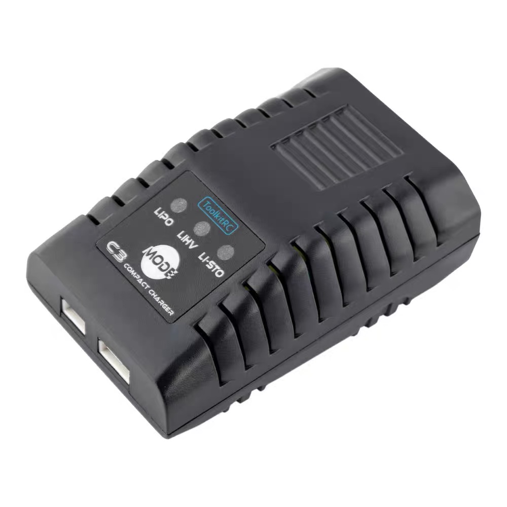 Drone Racing Charger - ToolkitRC C3 컴팩트 25w 배터리 충전기