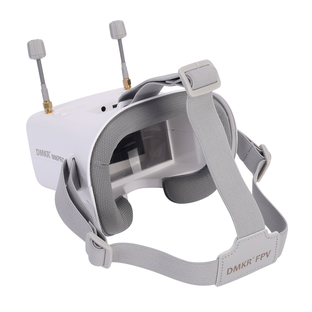 오리지널 008D PRO 화이트 FPV 고글(DVR 포 - Drone Racing Goggles 리뷰 및 가격