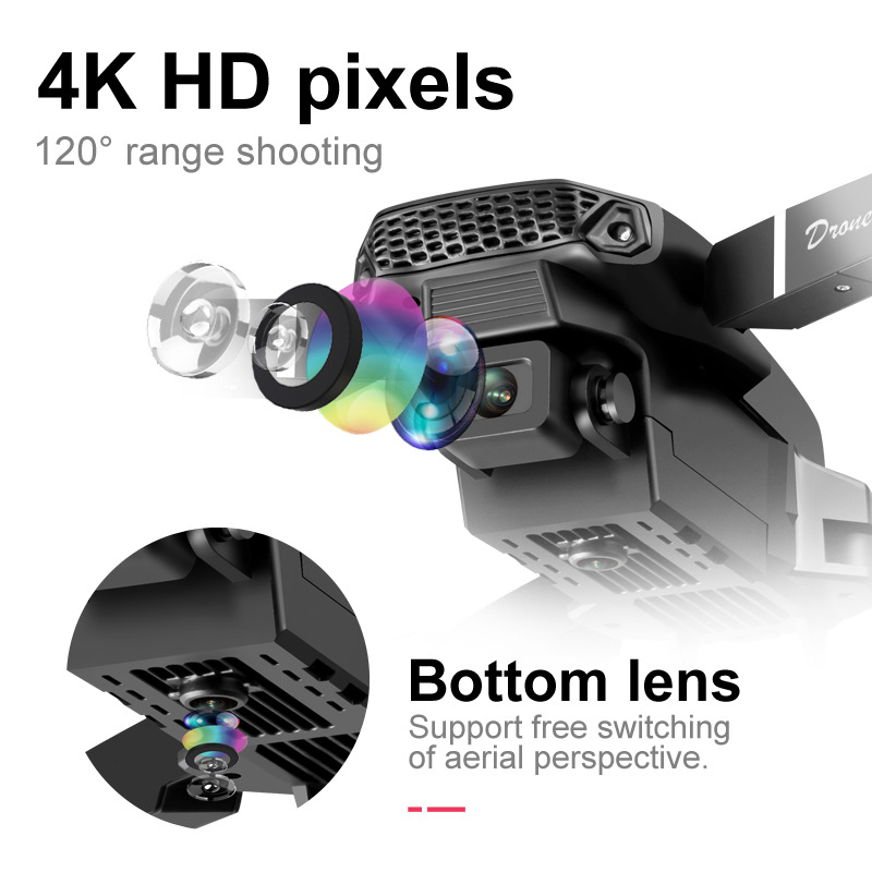 E88pro 드론 전문 Dron 광학 흐름 4k 듀얼  - Drone Racing Camera 리뷰 및 가격