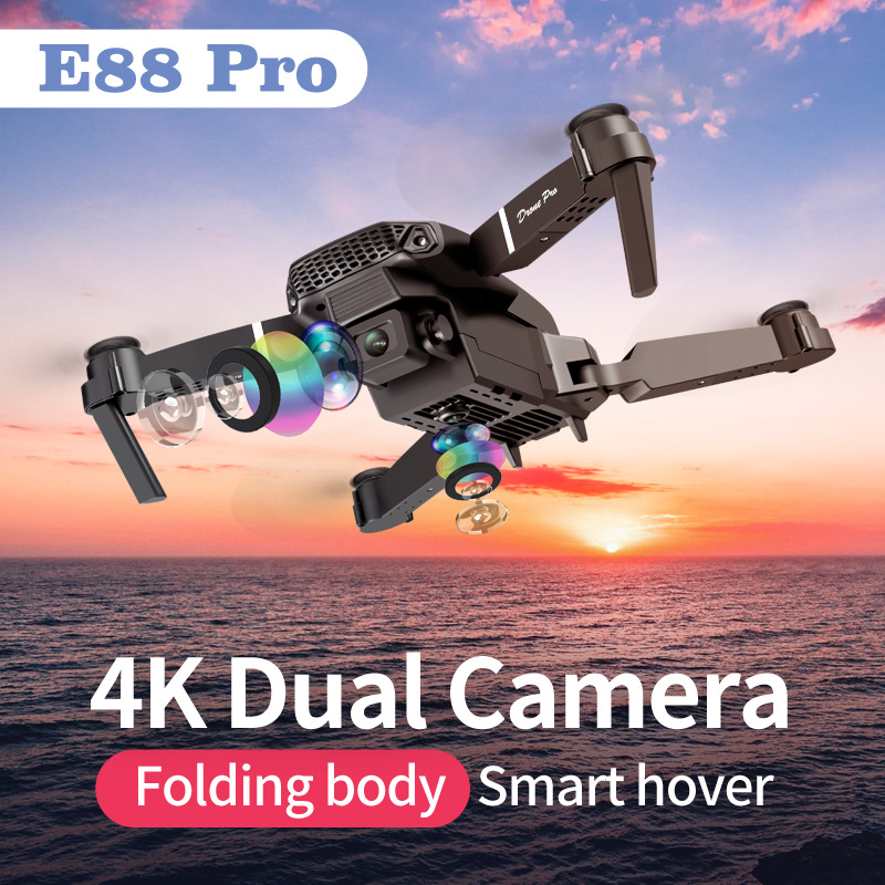 E88pro 드론 전문 Dron 광학 흐름 4k 듀얼  - Drone Racing Camera 리뷰 및 가격