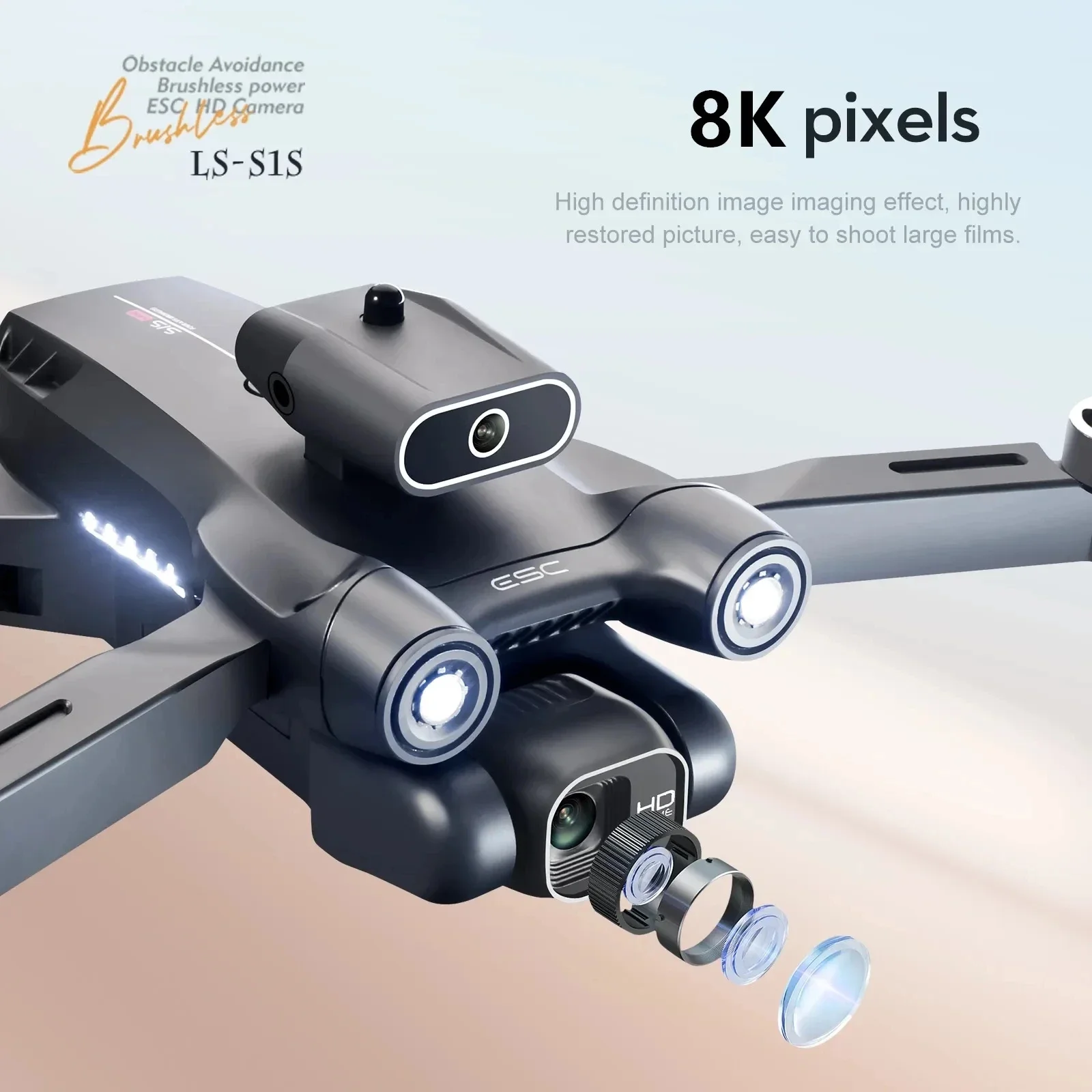 전문 브러시리스 모터 드론 카메라, 장애물 회피 HD  - Drone Racing Camera 리뷰 및 가격