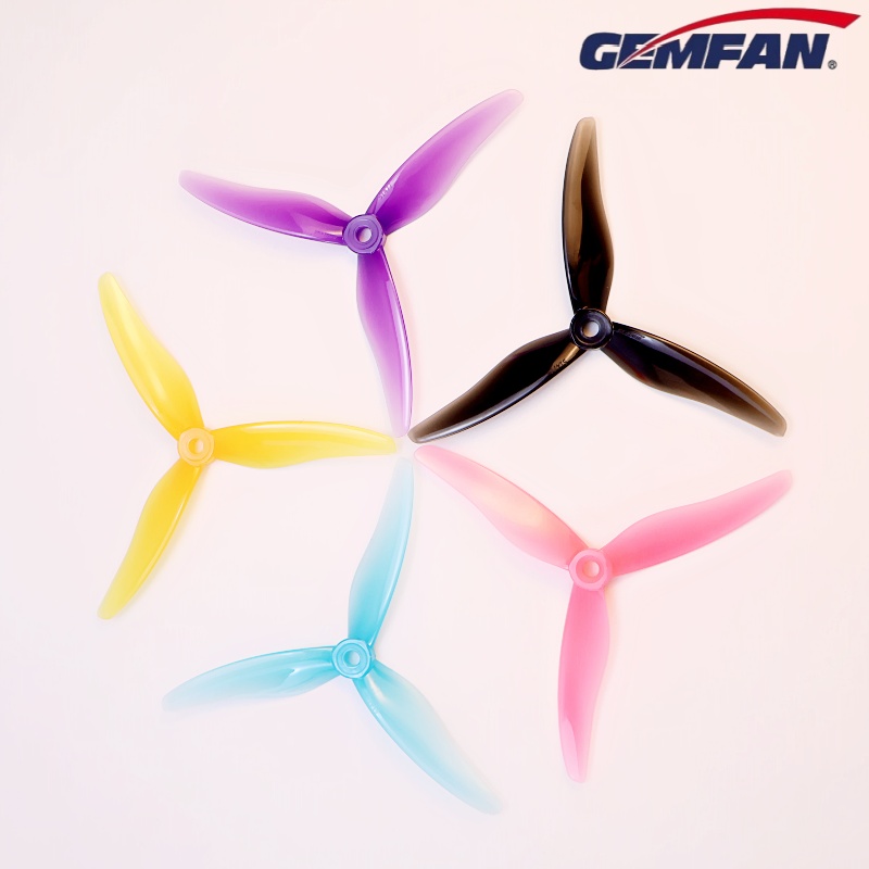 새로운 4쌍 Gemfan 51477 5인치 3 블레이드 - Drone Racing Motor 리뷰 및 가격