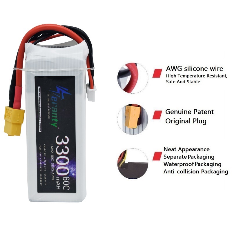 LiPo 충전식 배터리 4S 3300mAh 60C 14 - Drone Racing Battery 리뷰 및 가격