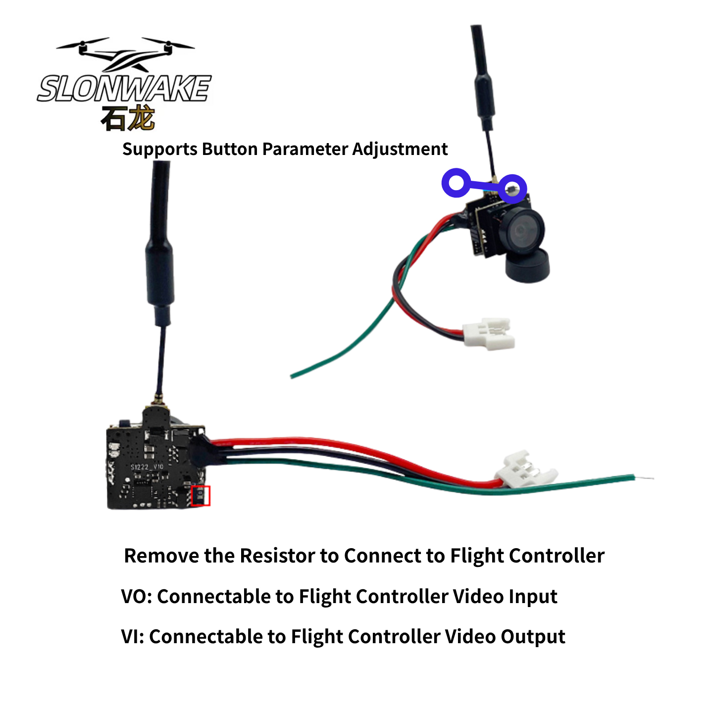 SLONWAKE 5.8G 아날로그 비디오 전송 카메라  - Drone Racing Transmitter 리뷰 및 가격