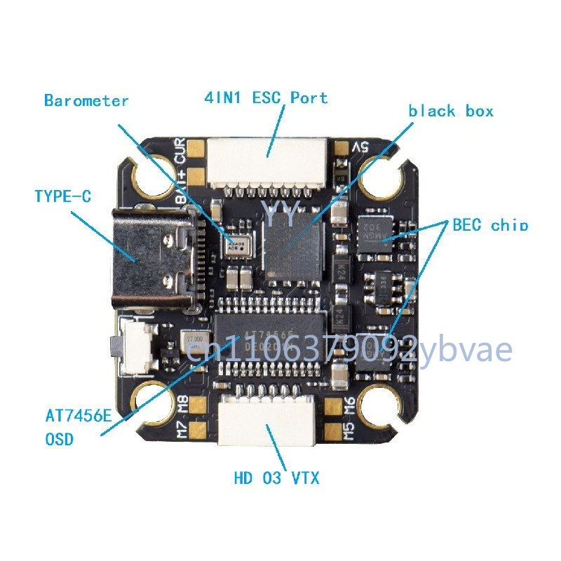 FPV 레이싱 드론용 F405 V2 비행 컨트롤러 모듈 - Drone Racing Flight Controller 리뷰 및 가격