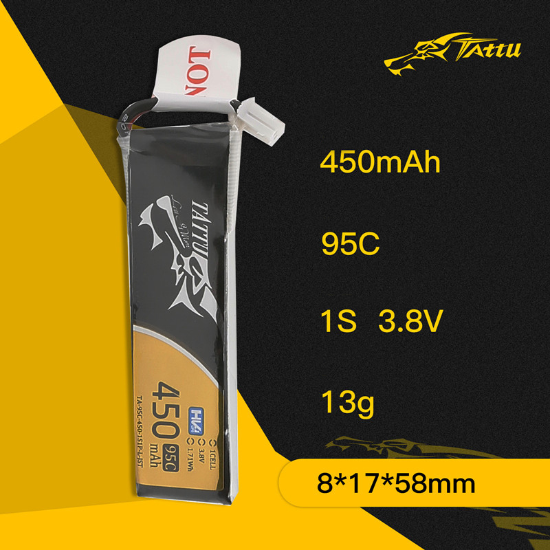 3Pcs 새로운 TATTU 450/500/550mAh  - Drone Racing Battery 리뷰 및 가격