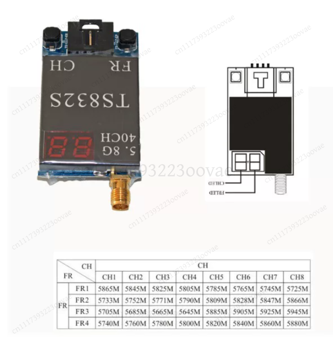 TS832 RC832 5.8G 600mW 48CH FP - Drone Racing Transmitter 리뷰 및 가격