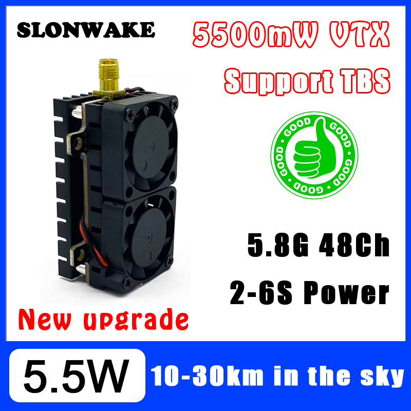 장거리 5.8GHz 5.5W 비디오 송신기 VTX 48 - Drone Racing Transmitter 리뷰 및 가격