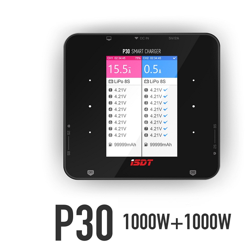 ISDT P30 듀얼 밸런스 충전기 신호 채널 MAX  - Drone Racing Charger 리뷰 및 가격