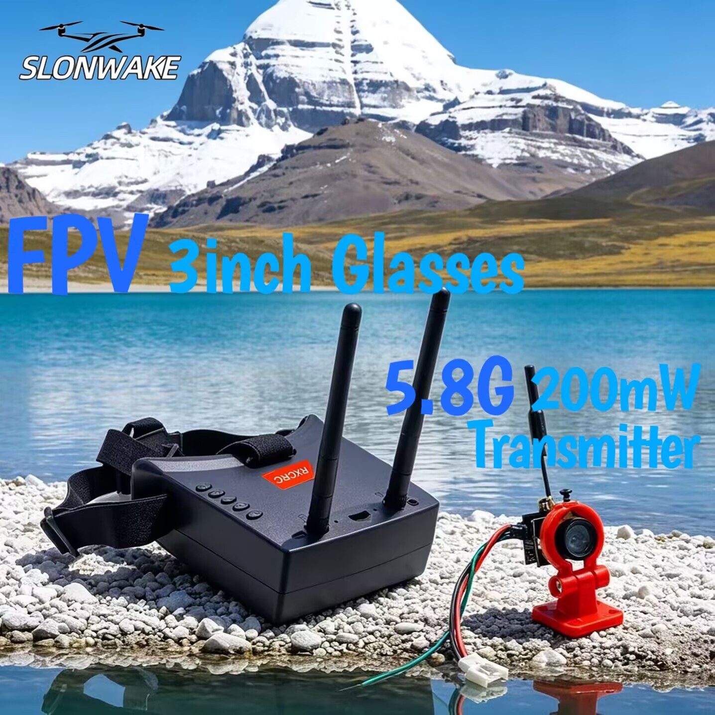 SLONWAKE 5.8G 아날로그 VTX 전송 카메라  - Drone Racing Camera 리뷰 및 가격
