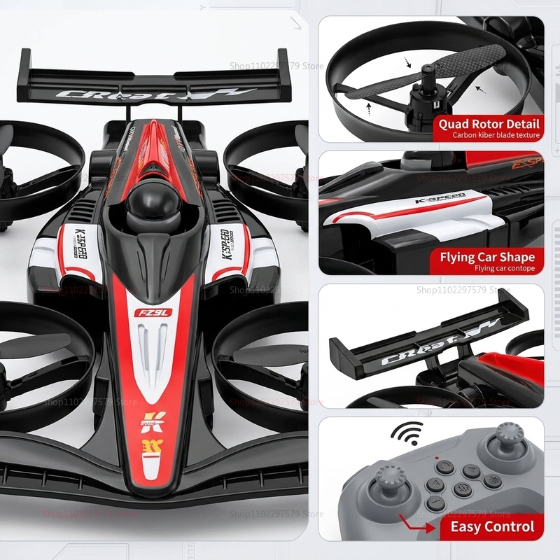 미니 RC 플라잉카 변신 가능 2.4G 무선 조종 쿼드 - Drone Racing Charger 리뷰 및 가격