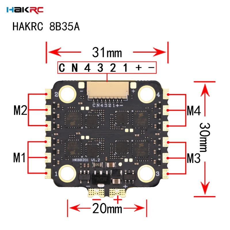 HAKRC F7220 V2 F7 미니 비행 컨트롤러 듀 - Drone Racing Flight Controller 리뷰 및 가격